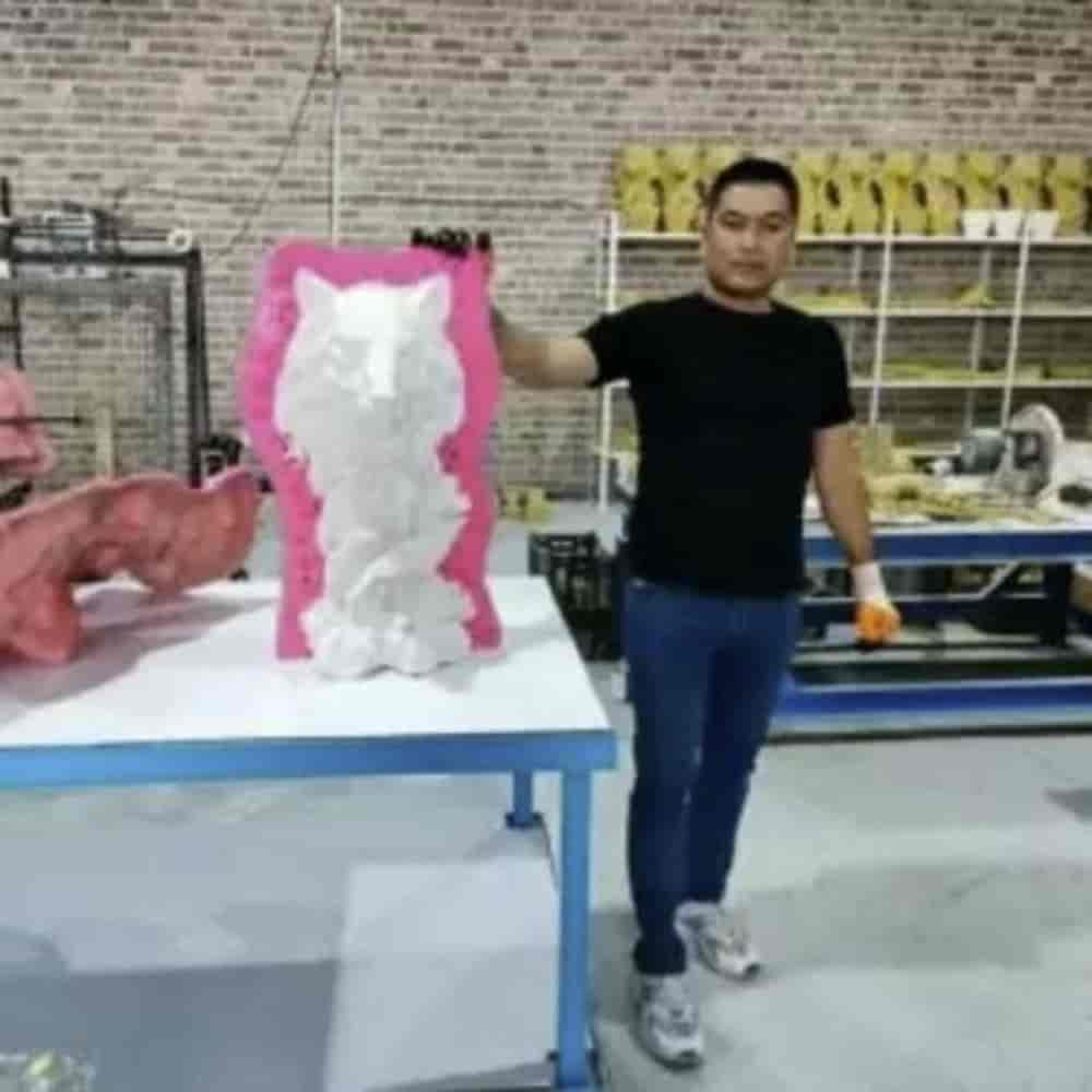 Fiberglas kalıp ile kurt silikon kalıbı